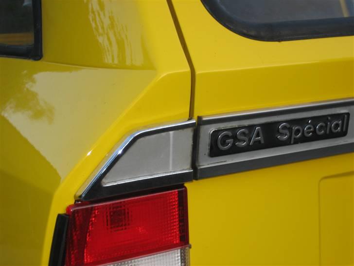 Citroën GSA Entreprise Spécial - Markante linier billede 8