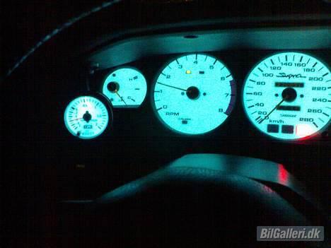 Toyota Supra Turbo - Nye Plasma-urskiver fra SpeedHut. Nålene er blevet indstillet korrekt siden ;) billede 7