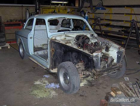 Volvo amazon 122 S - endnu et billede ved afmontering under renovation billede 8