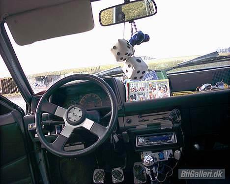 Daihatsu charade TS (Total Sej) - 80´er cockpit billede 7