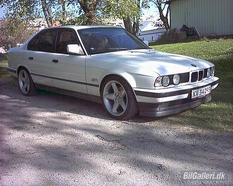BMW e34 525/// 535      solgt - jeps nye 18 tommer det kører på sån en slæde billede 8