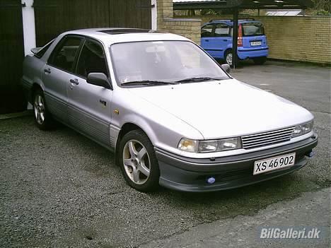 Mitsubishi galant gti 2,0 16v E30 - min smukke bornholmer-cruiser billede 1