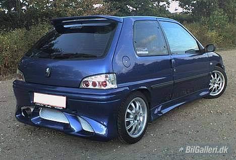 Peugeot 106 1.4 XR - Det gamle skørtesæt billede 20