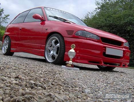 Opel Astra F Gsi (SOLGT) - 3. plads til Bredebro car-styling. billede 7