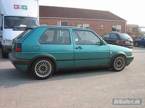 VW golf 2 (GTI-style) SOLGT - med BBS vinterhjulene billede 12