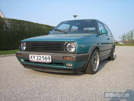 VW golf 2 (GTI-style) SOLGT - med BBS vinterhjulene billede 13