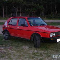 VW Golf 1 LX Solgt!
