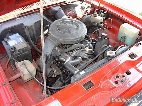 Ford taunus(den røde bisse) - jep en god gammel v6 det virker billede 6