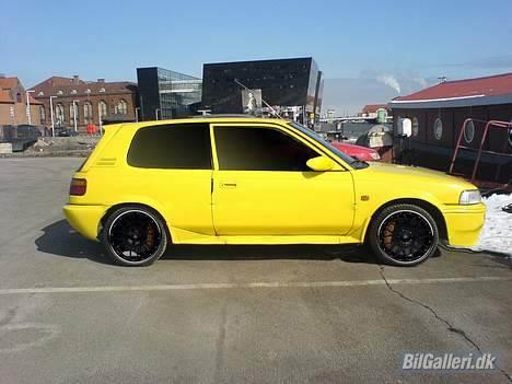 Toyota Corolla Xli *SOLGT* - LIdt begynder computer tun.... hva synes i? billede 5