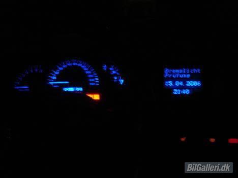 Opel Vectra b  V6 SOLGt - Blå dioder ser nu meget godt ud.. billede 11