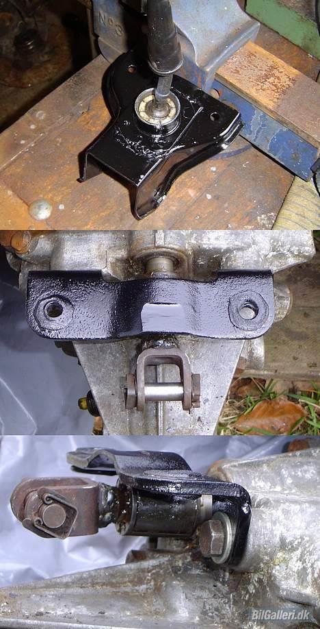 Opel manta a - Nu er den 5 trins gearkasse blevet tilrettet og klar til montering. billede 11