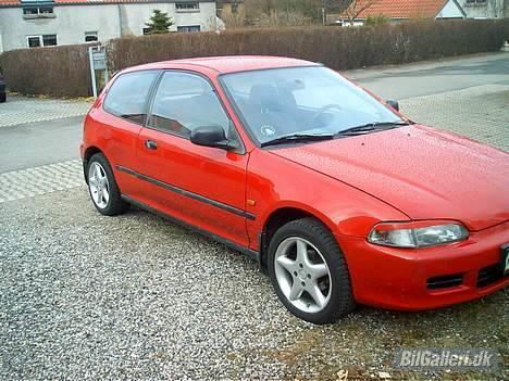 Honda Civic (Solgt) - den flotte øjenskygge, som nok skal af.. billede 3