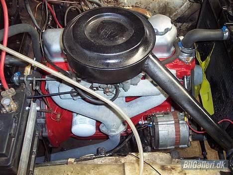 Volvo 121 quick amazon - Manifolden er sandblæst og sprøjtet med zinkspray skulle kunne klare 500 grader. billede 18