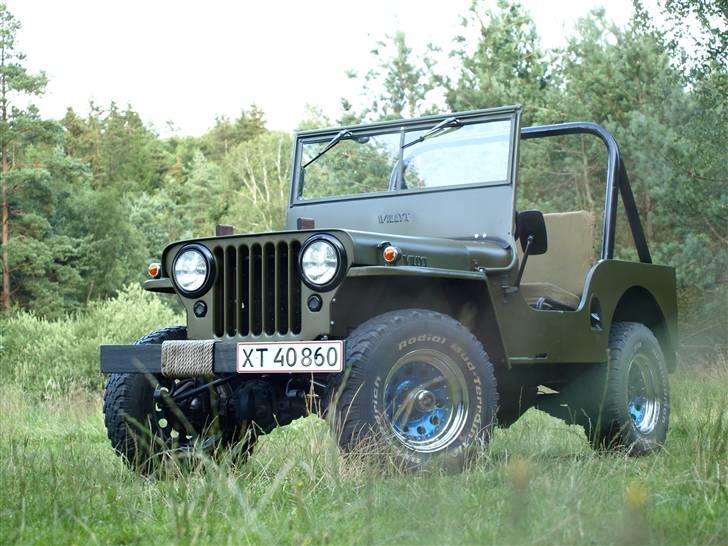 Jeep CJ2A - Som den står nu! billede 1