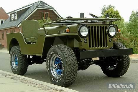 Jeep CJ2A - Så er det bare at åbne munden og sluge en masse insekter... billede 4