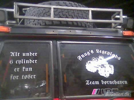 Nissan patrol 2.8 GR - sån så min bil ud da den blev fond igen billede 12