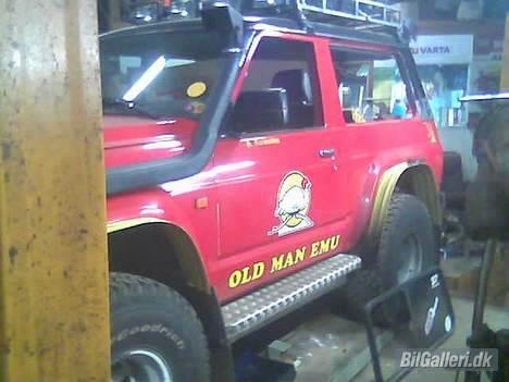 Nissan patrol 2.8 GR - såm så min bil ud da den blev fond igen.. billede 15