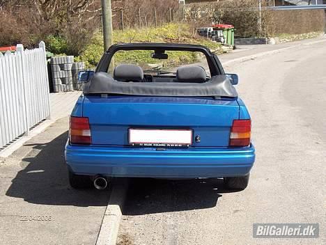 Ford Escort XR3I Cabrio Solgt billede 3