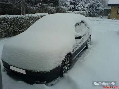 Skoda Octavia RS "Black Pearl" - Skodaen i det forfærdelige snevejr, som er pisse sjovt at køre i :D billede 12