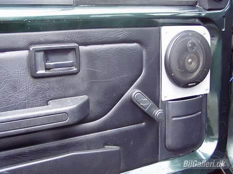 Citroën AX - "Citronen" DØD - Sony dørhøjtalere - hjemmelavet holder i plexiglas. billede 11
