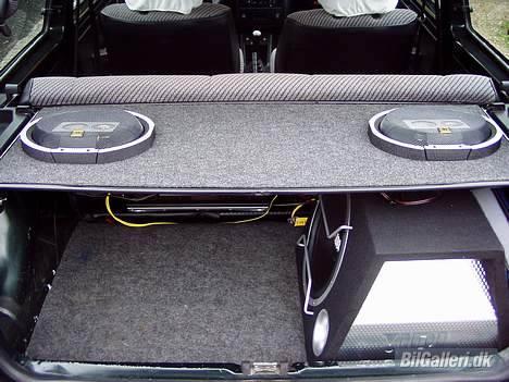 Citroën AX - "Citronen" DØD - Bagagerummet - den hjemmelavede hathylde! billede 15