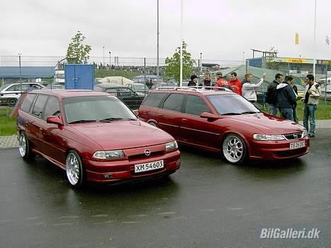 Opel VECTRA B - brormand og min bil sammen ved opel træf billede 6