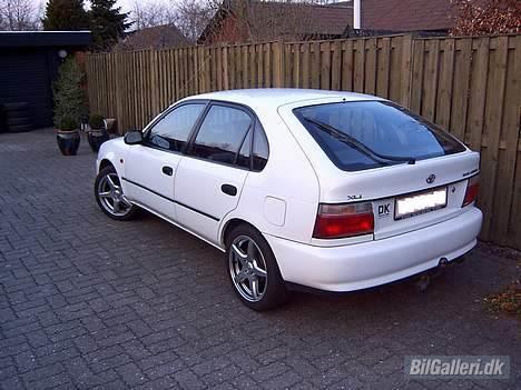 Toyota Corolla 1,3 XLI - De fælge klæ´r den virkelig billede 3