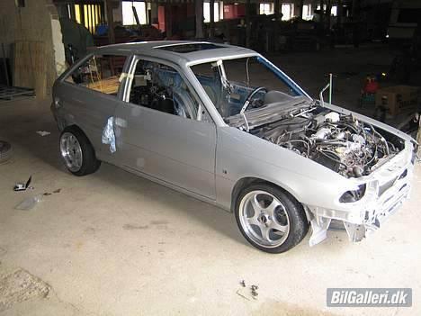 Opel astra gsi 2,0 8v SOLGT - igang med at samle billede 6