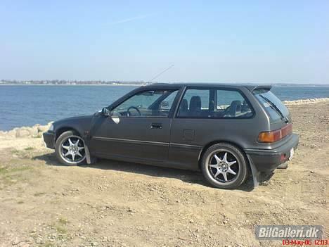 Honda civic 16i 16v - holbæk havn taget med k750i billede 14