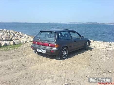 Honda civic 16i 16v - holbæk havn taget med k750i billede 15