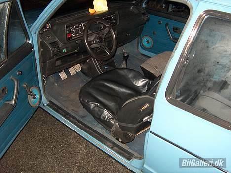 VW Golf 1GT Mini GTi'eren  - Ja, pæn er den ikk !! hehe men sjovt har vi da haft det !! Øl, øl og atter øl billede 15