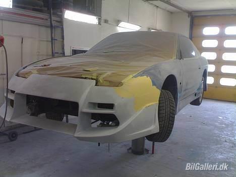 Nissan 200sx Silvia *solgt* - Sådan ser hun ud nu. Klar til maleren endnu en gang.  billede 12