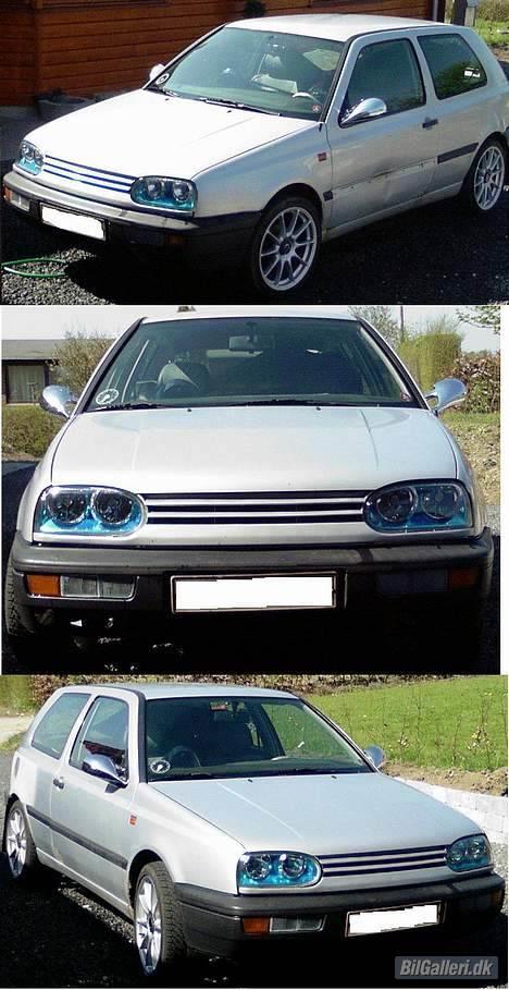 VW Golf 3 SOLGT - Læg mærke til bulen i føresiden.. den bliver lavet snart :D billede 11