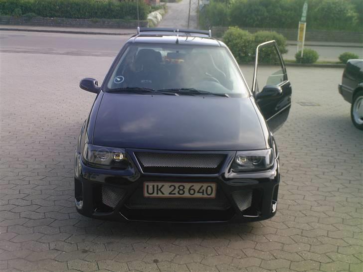 Citroën saxo 1,4 bytted - den nye farve :=) billede 2