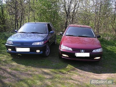 Peugeot 306 - Min lille løveunge til venstre.. Det er Snude´s til højre billede 3