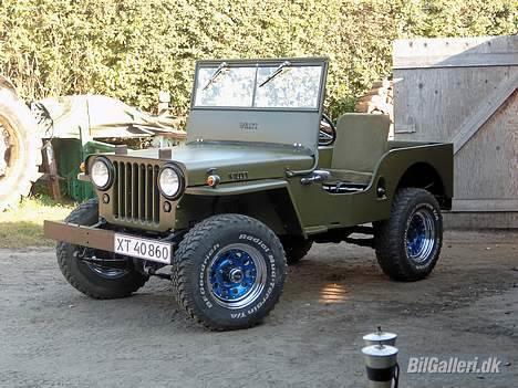 Jeep CJ2A - Poserer for kameraet... billede 8