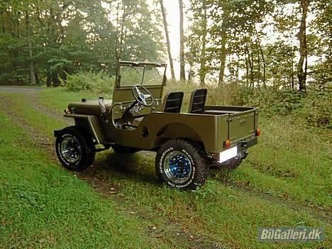 Jeep CJ2A - I det rette element - Naturen!!  billede 11
