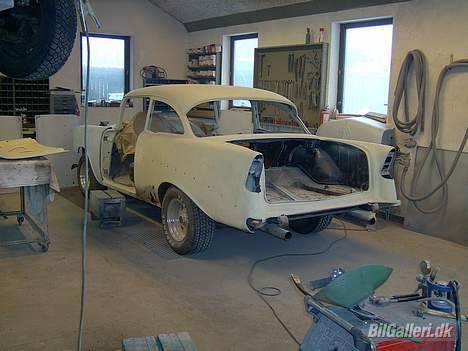 Chevrolet 210  - her har den fået slibesanning. billede 3