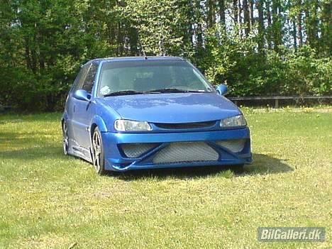 Citroën Saxo VTS - Den Blå Snegl. - Så kom den nye front på d. 11/5.. :) Nice.. billede 10