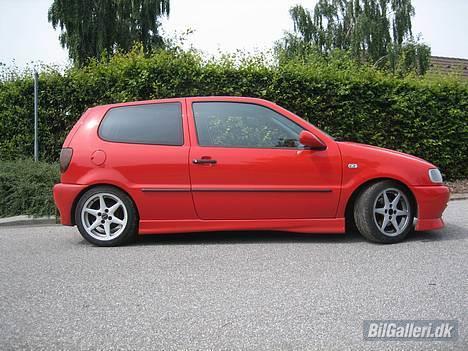 VW polo 6n SOLGT! - så blev den sænket billede 3