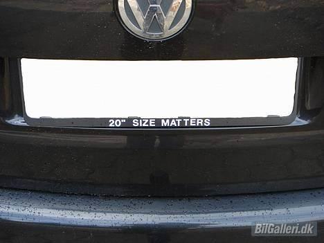 VW Touran 1.9 TDI - 20" CROM - 20"   "Size Matters"  billede 9
