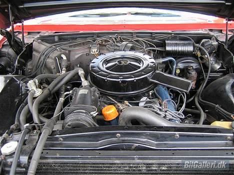 Cadillac De Ville Convertible - Maskinrummet  billede 5