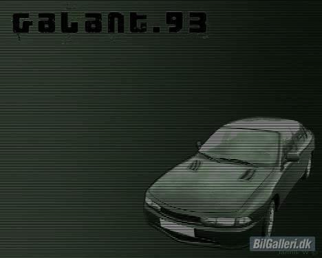 Mitsubishi Galant 1,8 Glsi *SOLGT* - Et wallpaper med min bil som er blevet stylet lidt :D billede 7