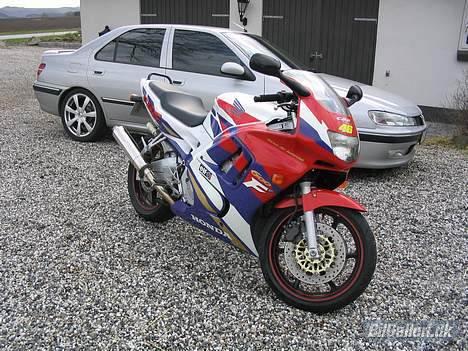 Peugeot 406 TS 4 #SOLGT# - Min Honda CBR600 sammen med pugen!! billede 5