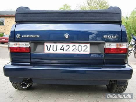 VW Golf 1 Cabriolet Solgt billede 13