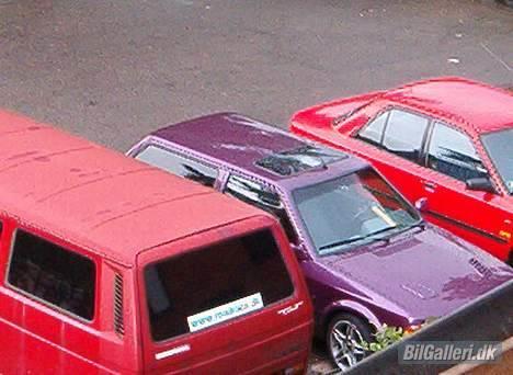 Ford escort van  - det var så inden den blev lakeret den i midten selvfølgelig billede 12