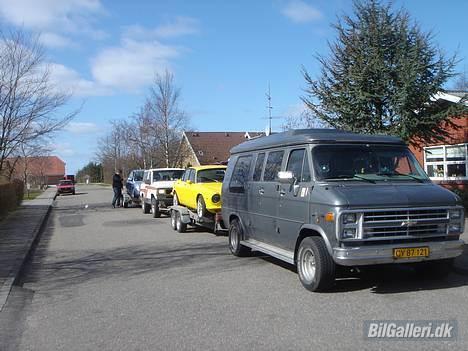 Chevrolet Chevy Van *sold* - på vej til blackrace... med jag´en på trailer billede 1