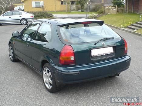 Honda Civic 1,4 Is -Solgt- - Sårn så den ud da jeg fik den.. har lavet alt selv..!! billede 17