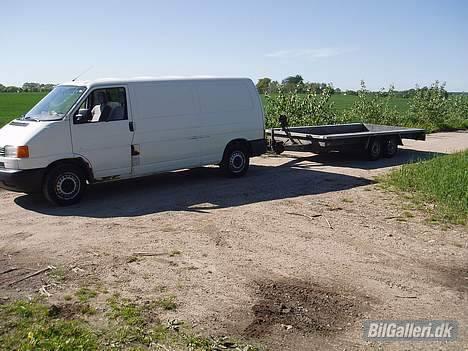 VW Transporter "soldt" - Det var så vogntoget da vi skulle ud og hente min escoford billede 9