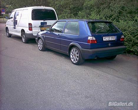 VW golf g60/vr6  solgt - ja den ligner en alm meeeeeeen billede 12